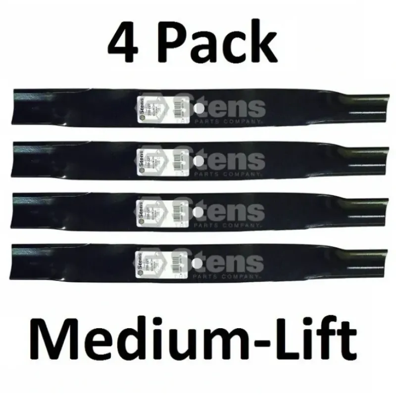 Online 4 Pack Stens 350-227 Medium-Lift Blade for Toro 110-6568-03 - Explore Premium Parts & Accessories for All Motor Vehicle Models Stens Parts & Accessories