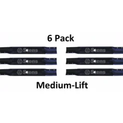 Outlet 6 Pack Stens 305-589 Medium-Lift Blade for Woods 03624751 03624751KT - Explore Premium Parts & Accessories for All Motor Vehicle Models Stens Parts & Accessories