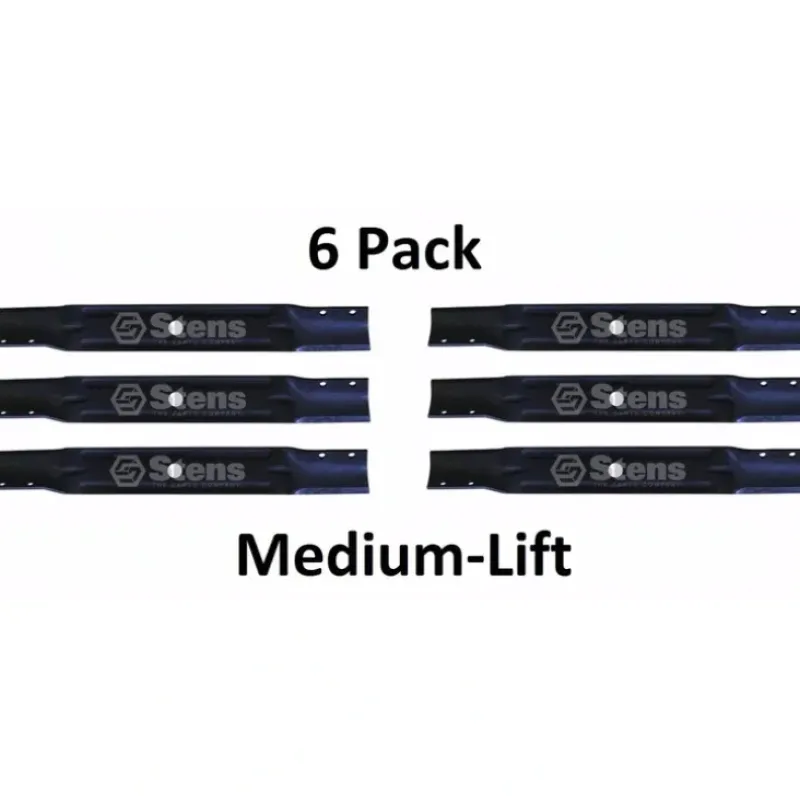 Outlet 6 Pack Stens 305-589 Medium-Lift Blade for Woods 03624751 03624751KT - Explore Premium Parts & Accessories for All Motor Vehicle Models Stens Parts & Accessories