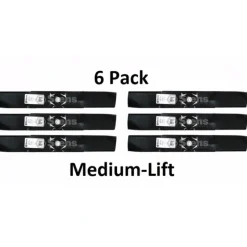 Online 6 Pack Stens 330-489 Medium-Lift Blade for John Deere M143520 - Explore Premium Parts & Accessories for All Motor Vehicle Models Stens Parts & Accessories