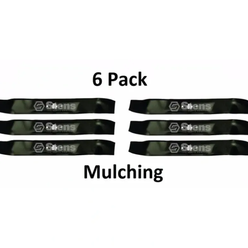 Discount 6 Pack Stens 335-707 Mulching Blade Fits Bolens 942-0616A 942-0616 742-0616A - Explore Premium Parts & Accessories for All Motor Vehicle Models Stens Parts & Accessories