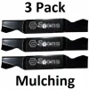 Clearance 3 Pack Stens 335-855 Mulching Blade for Toro 112-0931 98024 Partner PR3055005 - Explore Premium Parts & Accessories for All Motor Vehicle Models Stens Parts & Accessories