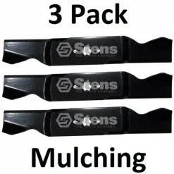 Clearance 3 Pack Stens 335-855 Mulching Blade for Toro 112-0931 98024 Partner PR3055005 - Explore Premium Parts & Accessories for All Motor Vehicle Models Stens Parts & Accessories