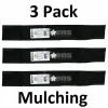 Cheap 3 Pack Stens 340-091 Mulching Blade for AYP 173921 Husqvarna 532173921 - Explore Premium Parts & Accessories for All Motor Vehicle Models Stens Parts & Accessories