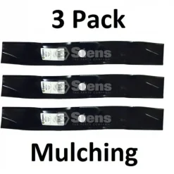 Discount 3 Pack Stens 355-295 Mulching Blade for Exmark 103-6393-S 103-6403-S 116-5174-S - Explore Premium Parts & Accessories for All Motor Vehicle Models Stens Parts & Accessories