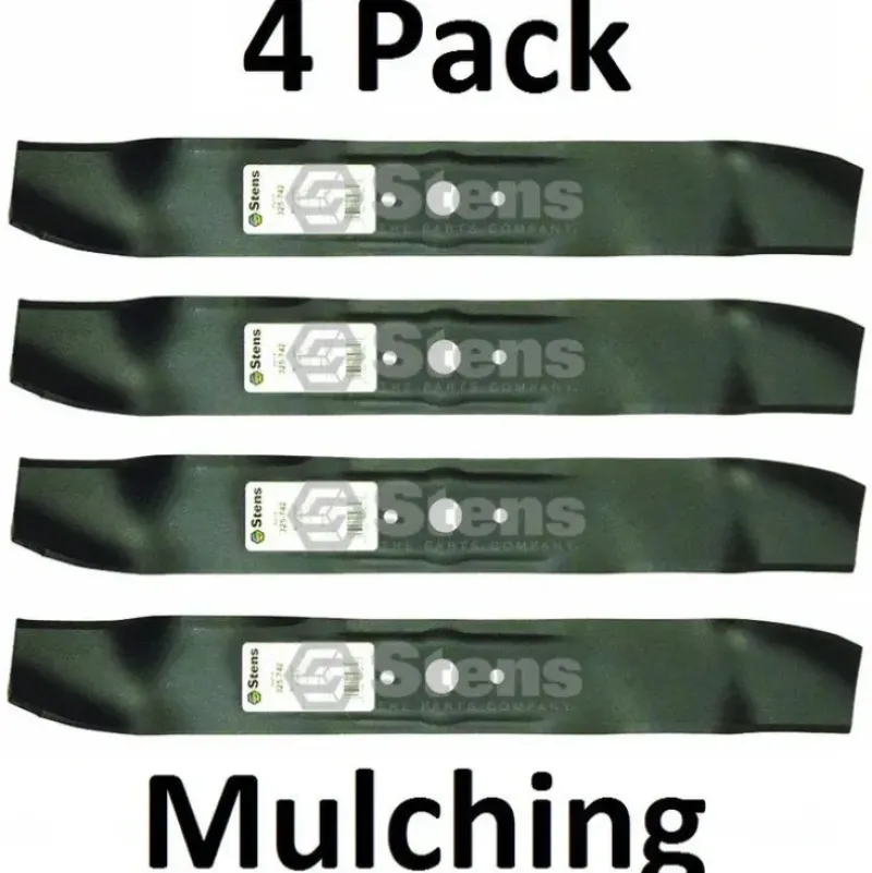 Hot 4 Pack Stens 325-742 Mulching Blade for Cub Cadet 742-3032 759-3829 - Explore Premium Parts & Accessories for All Motor Vehicle Models Stens Parts & Accessories