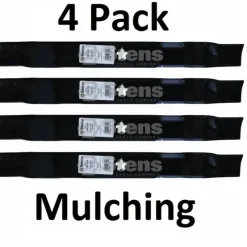 Flash Sale 4 Pack Stens 340-054 Mulching Blade for AYP 139775 Sears Craftsman 24652 - Explore Premium Parts & Accessories for All Motor Vehicle Models Stens Parts & Accessories