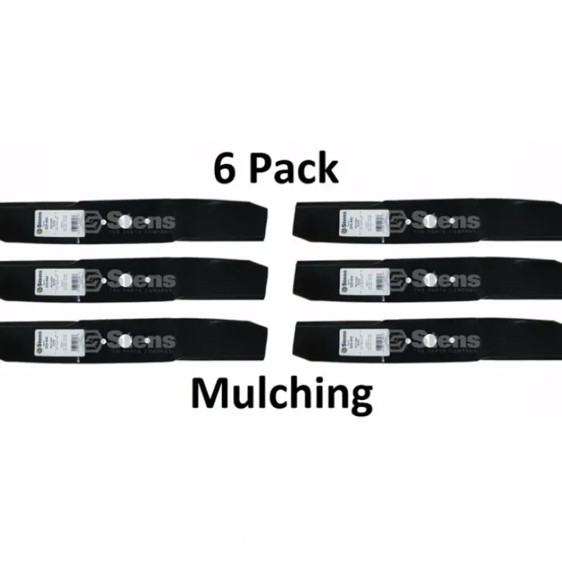 Shop 6 Pack Stens 325-442 Mulching Blade for Cub Cadet 742-3036 759-3939 44" - Explore Premium Parts & Accessories for All Motor Vehicle Models Stens Parts & Accessories