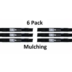 Shop 6 Pack Stens 340-054 Mulching Blade for Husqvarna McCulloch 532139775 OEM139775 - Explore Premium Parts & Accessories for All Motor Vehicle Models Stens Parts & Accessories