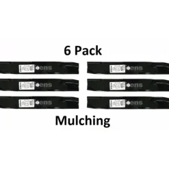 Outlet 6 Pack Stens 355-121 Mulching Blade for Exmark 103-6581-S 103-6583-S 103-6581-S - Explore Premium Parts & Accessories for All Motor Vehicle Models Stens Parts & Accessories