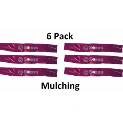 Discount 6 Pack Stens 355-185 Mulching Blade for Exmark 103-8107 103-8107-S 109-5396-S - Explore Premium Parts & Accessories for All Motor Vehicle Models Stens Parts & Accessories