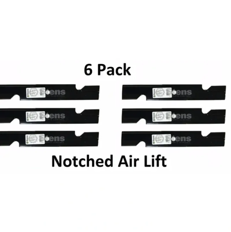 Sale 6 Pack Stens 335-168 Notch Air Lift Blade Fits Ariens 00273000 04919100 04920600 - Explore Premium Parts & Accessories for All Motor Vehicle Models Stens Parts & Accessories