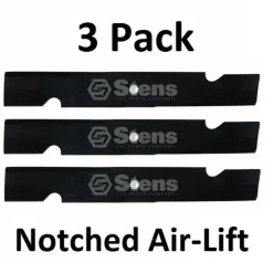 Cheap 3 Pack Stens 340-878 Notched Air-Lift Blade for Scag 481707 481711 48185 482878 - Explore Premium Parts & Accessories for All Motor Vehicle Models Stens Parts & Accessories