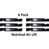 Store 6 Pack Stens 340-158 Notched Air-Lift Blade for Kees 100341 101485 363055 363245 - Explore Premium Parts & Accessories for All Motor Vehicle Models Stens Parts & Accessories