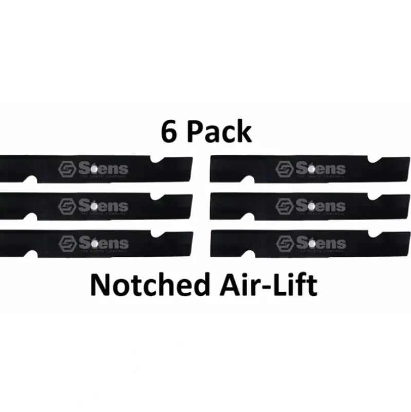 Shop 6 Pack Stens 340-878 Notched Air-Lift Blade for Scag 481707 481711 48185 482878 - Explore Premium Parts & Accessories for All Motor Vehicle Models Stens Parts & Accessories