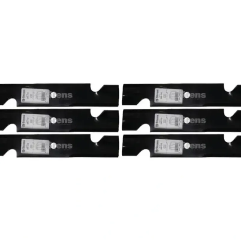 New 6 Pack Stens 340-110 Notched Hi-Lift Blade Fits Toro 108-4081-03 - Explore Premium Parts & Accessories for All Motor Vehicle Models Stens Parts & Accessories