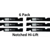 New 6 Pack Stens 310-003 Notched Hi-Lift Blade for Husqvarna 539100340 Lesco 050227 - Explore Premium Parts & Accessories for All Motor Vehicle Models Stens Parts & Accessories
