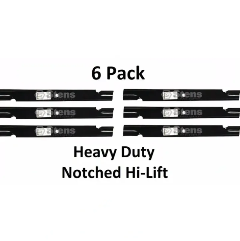 Shop 6 Pack Stens 340-130 Notched Hi-Lift Blade for Ferris 48112 48113 481709 - Explore Premium Parts & Accessories for All Motor Vehicle Models Stens Parts & Accessories