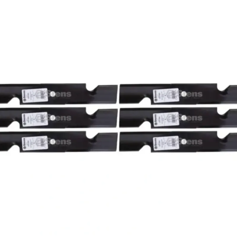New 6 Pack Stens 355-085 Notched Hi-Lift Blade Exmark 103-2529-S - Explore Premium Parts & Accessories for All Motor Vehicle Models Stens Parts & Accessories