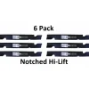 Shop 6 Pack Stens 355-331 Notched Hi-Lift Blade for Ariens 08899100 08979600 09081200 - Explore Premium Parts & Accessories for All Motor Vehicle Models Stens Parts & Accessories