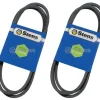 Cheap 2 Pack Stens 265-301 OEM Replacement Belt Fits John Deere M144044 - Explore Premium Parts & Accessories for All Motor Vehicle Models Stens Parts & Accessories