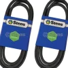 Discount 2 Pack Stens 265-825 OEM Replacement Belt Fits AYP 532180808 - Explore Premium Parts & Accessories for All Motor Vehicle Models Stens Parts & Accessories