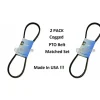 Shop 2 Pack Stens 265-942 OEM Replacement PTO Belt for Grasshopper 381914 381914G USA - Explore Premium Parts & Accessories for All Motor Vehicle Models Stens Parts & Accessories