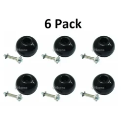 New 6 Pack Stens 210-455 Plastic Deck Wheel Kit for Exmark 103-7263 109-2098 - Explore Premium Parts & Accessories for All Motor Vehicle Models Stens Parts & Accessories