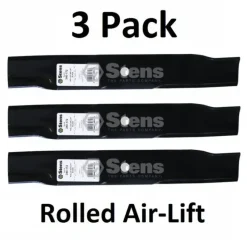 Cheap 3 Pack Stens 340-172 Rolled Air-Lift Blade for John Deere TCU29299 - Explore Premium Parts & Accessories for All Motor Vehicle Models Stens Parts & Accessories