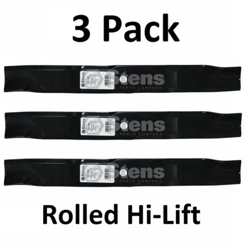 Fashion 3 Pack Stens 310-086 Rolled Hi-Lift Blade for Lesco 050170 050256 50256 51532 - Explore Premium Parts & Accessories for All Motor Vehicle Models Stens Parts & Accessories