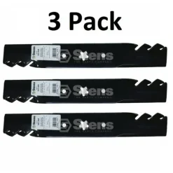 Outlet 3 Pack Stens 302-408 Toothed Blade Fits Husqvarna 532173920 532180054 Star Hole - Explore Premium Parts & Accessories for All Motor Vehicle Models Stens Parts & Accessories