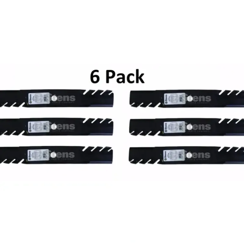 Hot 6 Pack Stens 302-438 Toothed Blade Fits John Deere M145476 M127673 LX GT GX 48" - Explore Premium Parts & Accessories for All Motor Vehicle Models Stens Parts & Accessories