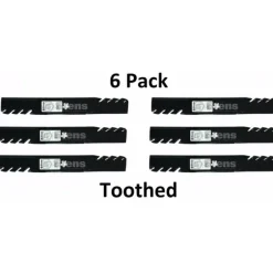 Flash Sale 6 Pack Stens 302-430 Toothed Blade for AYP 187254 187256 54" 5 pt Star - Explore Premium Parts & Accessories for All Motor Vehicle Models Stens Parts & Accessories