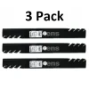 Discount 3 Pack Stens 302-623 Toothed Blade for Exmark 116-5174-S 103-6403-S 103-6398-S - Explore Premium Parts & Accessories for All Motor Vehicle Models Stens Parts & Accessories