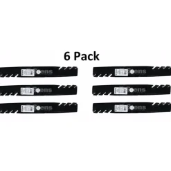 Discount 6 Pack Stens 302-619 Toothed Blade for Exmark 116-5175-S 109-6873 103-6402-S - Explore Premium Parts & Accessories for All Motor Vehicle Models Stens Parts & Accessories
