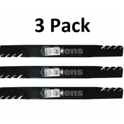 Hot 3 Pack Stens 302-625 Toothed Blade for Ferris 48112 48113 481709 72" - Explore Premium Parts & Accessories for All Motor Vehicle Models Stens Parts & Accessories
