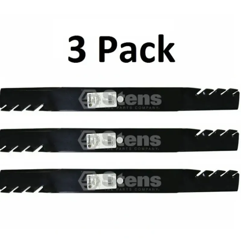 Hot 3 Pack Stens 302-625 Toothed Blade for Ferris 48112 48113 481709 72" - Explore Premium Parts & Accessories for All Motor Vehicle Models Stens Parts & Accessories