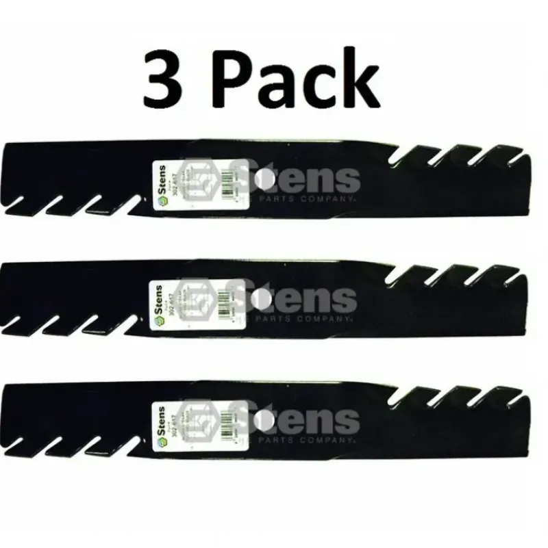 Flash Sale 3 Pack Stens 302-617 Toothed Blade for Great Dane D18086 GDU10230 - Explore Premium Parts & Accessories for All Motor Vehicle Models Stens Parts & Accessories