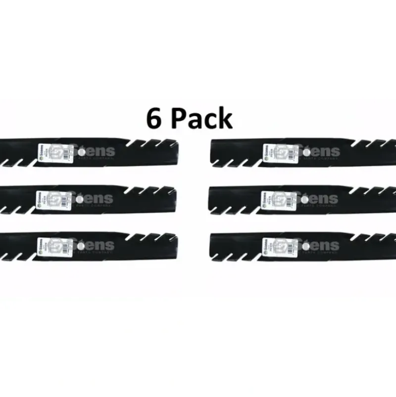 Shop 6 Pack Stens 302-616 Toothed Blade for Husqvarna 539101496 Jacobsen 390666 32061 - Explore Premium Parts & Accessories for All Motor Vehicle Models Stens Parts & Accessories