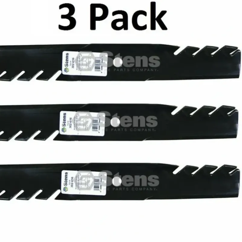 Sale 3 Pack Stens 302-616 Toothed Blade for Kees 100340 483011 483046 Lesco 050227 - Explore Premium Parts & Accessories for All Motor Vehicle Models Stens Parts & Accessories