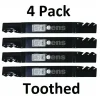 Outlet 4 Pack Stens 302-480 Toothed Blade for Murray 95101E701 95101E701MA 92419E701 - Explore Premium Parts & Accessories for All Motor Vehicle Models Stens Parts & Accessories