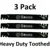 Flash Sale 3 Pack Stens 302-248 Toothed Blade for Woods 320242 70134 70142 - Explore Premium Parts & Accessories for All Motor Vehicle Models Stens Parts & Accessories