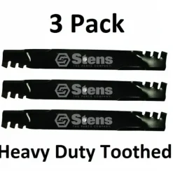 Flash Sale 3 Pack Stens 302-248 Toothed Blade for Woods 320242 70134 70142 - Explore Premium Parts & Accessories for All Motor Vehicle Models Stens Parts & Accessories