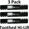 Clearance 3 Pack Stens 302-817 Toothed Hi-Lift Blade for Lesco 021871 050111 - Explore Premium Parts & Accessories for All Motor Vehicle Models Stens Parts & Accessories