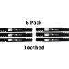 Discount 6 Pack Stens 302-456 Toothed Mower Blade for John Deere GX22151 - Explore Premium Parts & Accessories for All Motor Vehicle Models Stens Parts & Accessories