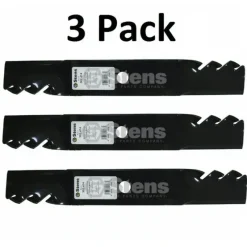 Fashion 3 Pack Stens 302-414 Toothed Mower Blade for John Deere M115495 M113517 Scotts - Explore Premium Parts & Accessories for All Motor Vehicle Models Stens Parts & Accessories