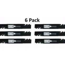 Flash Sale 6 Pack Stens 302-414 Toothed Mower Blade for John Deere M115495 M113517 Scotts - Explore Premium Parts & Accessories for All Motor Vehicle Models Stens Parts & Accessories