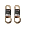Flash Sale 2 PK Deck Belt Fits Wright Stander 71460070 JD TCU34217 GX23798 - Explore Premium Parts & Accessories for All Motor Vehicle Models Deck Belt 2 Pack