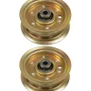 Store 2 PK Flat Idler Pulley Fits Husqvarna AYP 532173437 173437 3-7/8" OD 3/8" ID - Explore Premium Parts & Accessories for All Motor Vehicle Models Stens Parts & Accessories