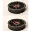 New 2 PK Flat Idler Pulley Fits Hustler 784827 Exmark 109-4077 4-5/8" OD 11/16" ID - Explore Premium Parts & Accessories for All Motor Vehicle Models Rotary Parts & Accessories
